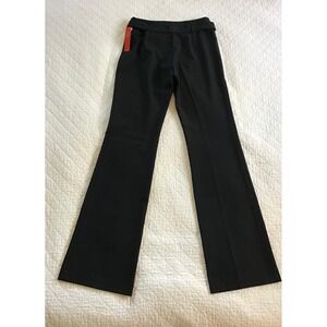 NWT Sinequanone Black Wide Leg Belted Dress Pants Made in France Sz US 8 Luxury
